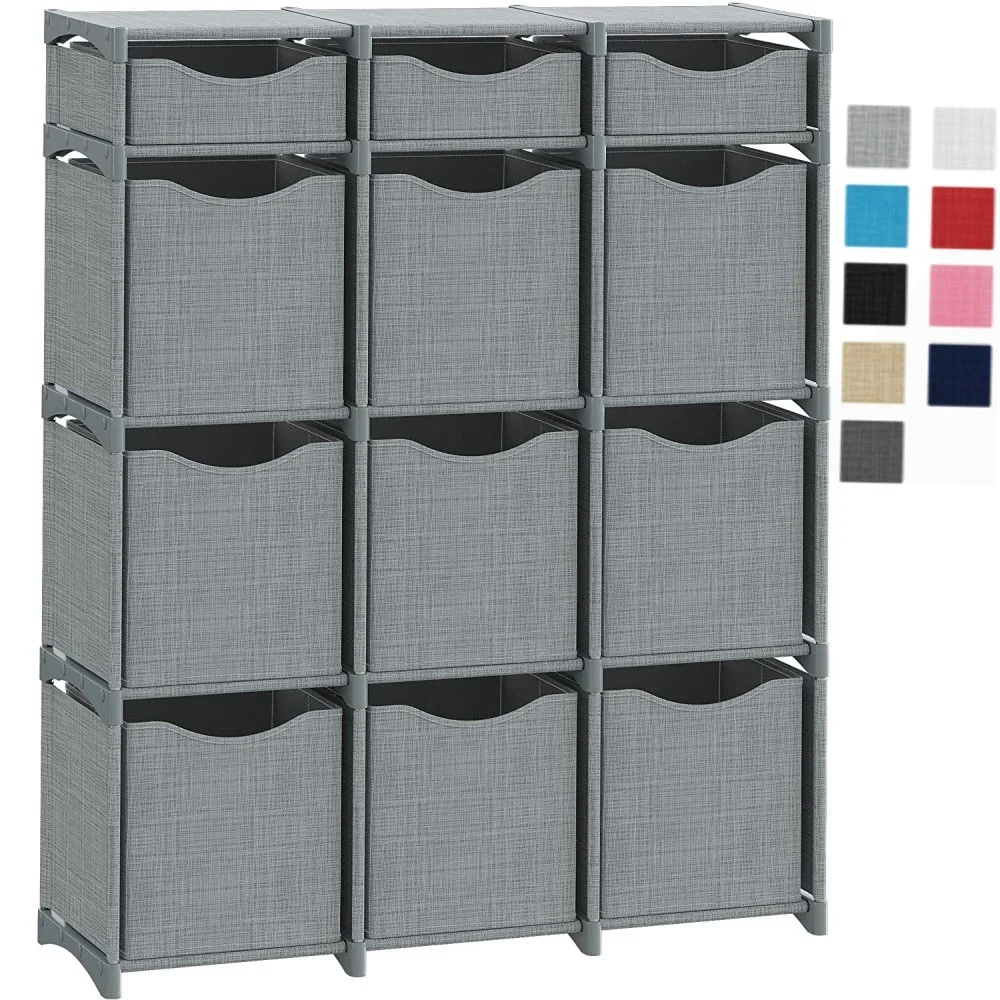 Closet cabinet and modular shelving DIY cube storage system cubes organizer