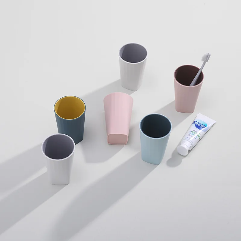 Fangyuan two-color mouthwash cup Nordic wash cup household simple toothbrush cup couple set