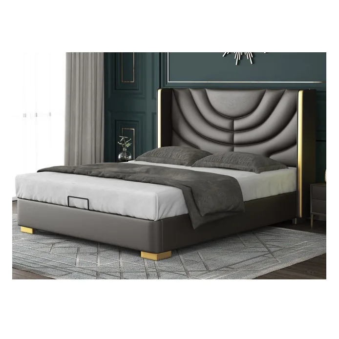 Modern style comfortable king bed/conforter bed set/furniture bed
