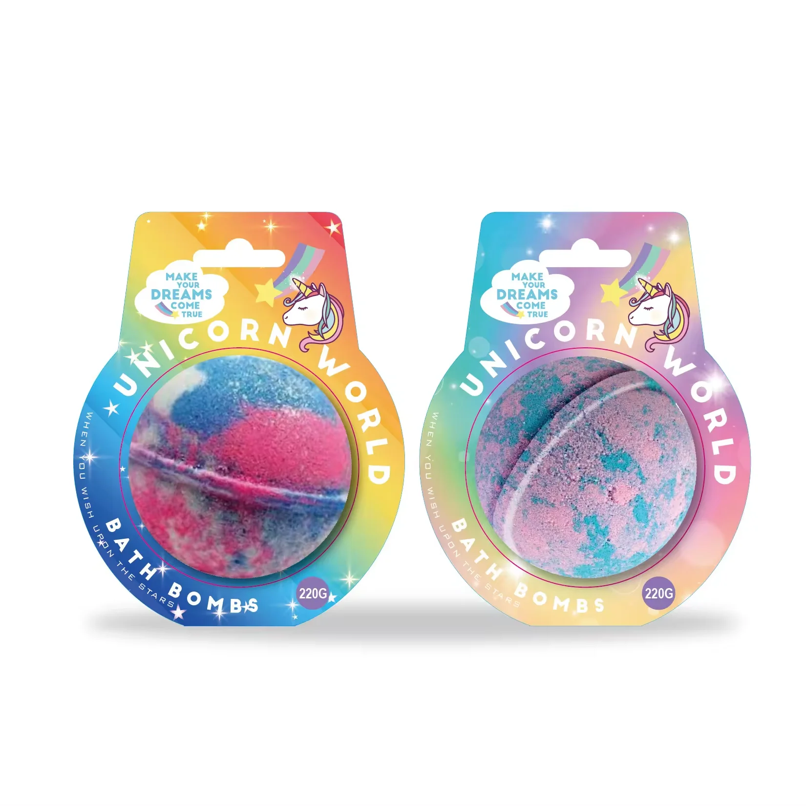 Custom Wholesale Holiday Set Gift Ball Bubble Shower Fizzies Bath Bombs Bomb