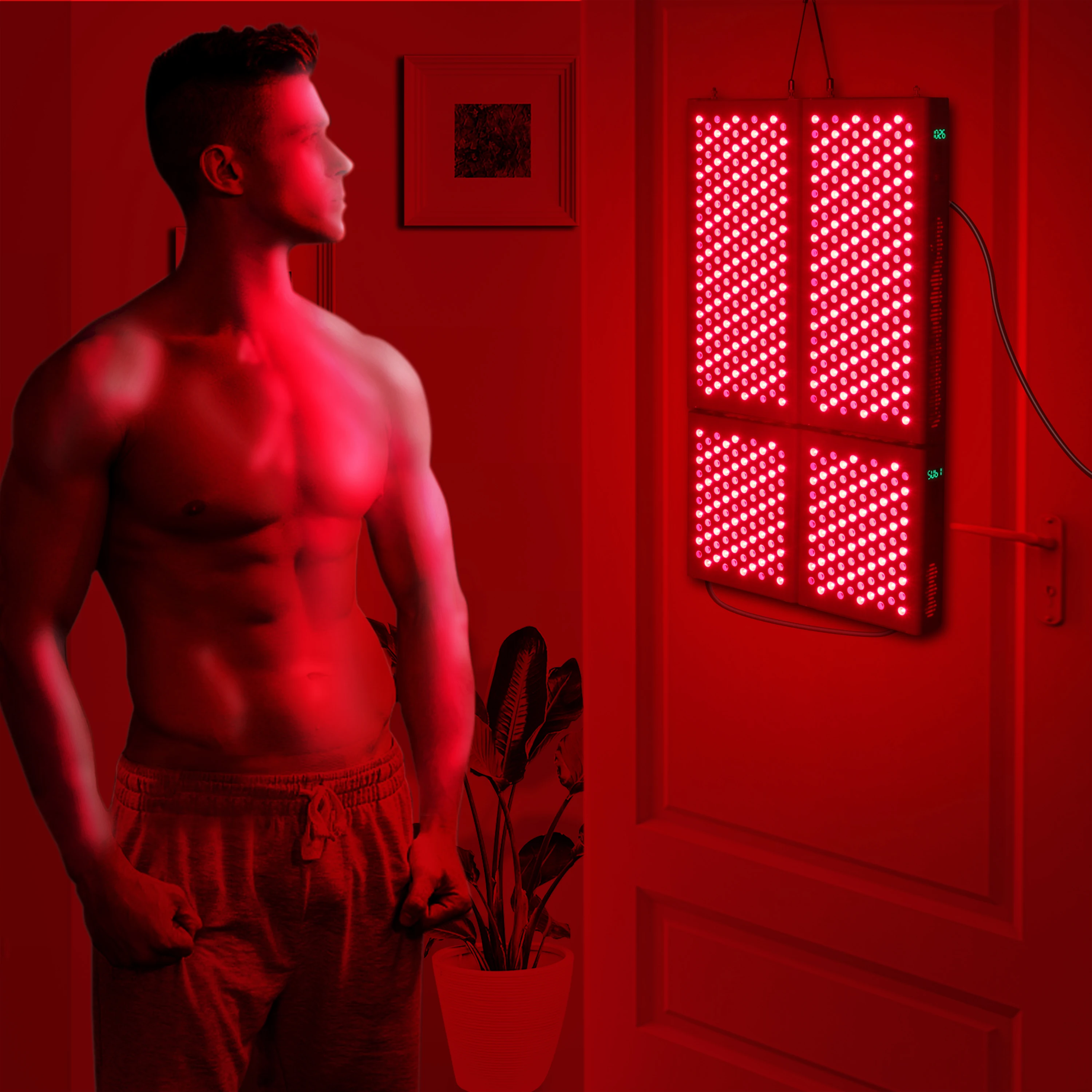 
Special Hot Selling Deep Penetrating 660nm And 850nm Body Anti-aging Led 1000w Red Light Therapy Panel 