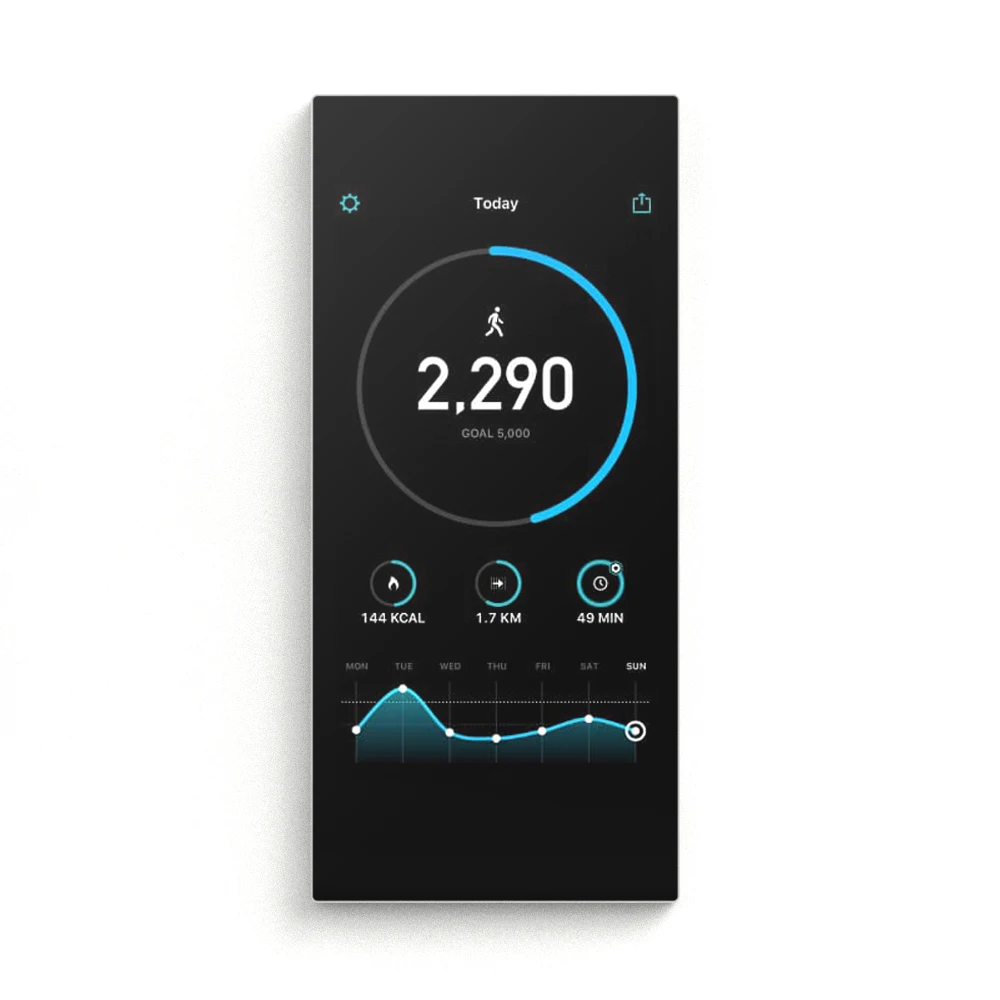 32 43 Inch Lcd Display Wall Mounted Capacitive Touch Screen Magic Smart Mirror Fitness