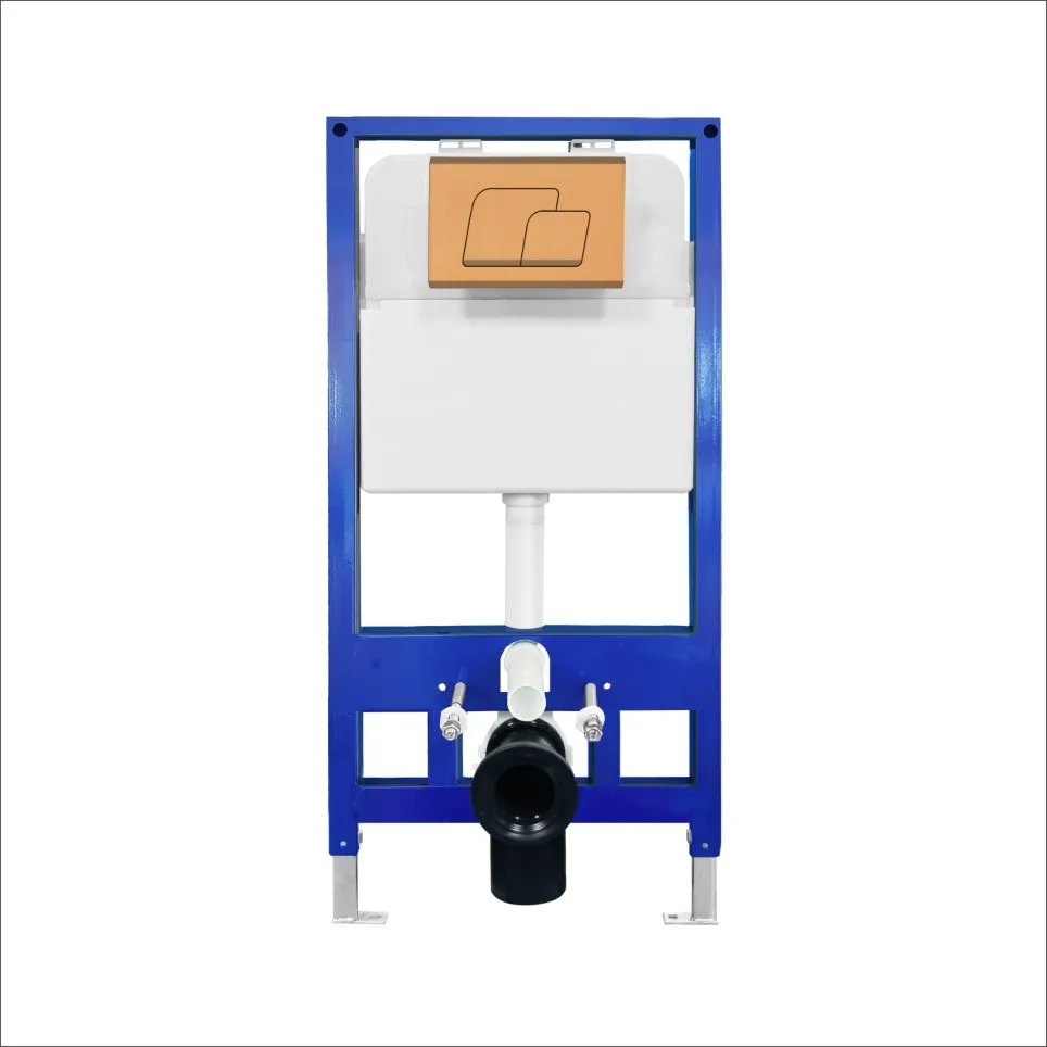 High quality bathroom in wall concealed flush water tank toilet cisterns For Wall Hung Toilet