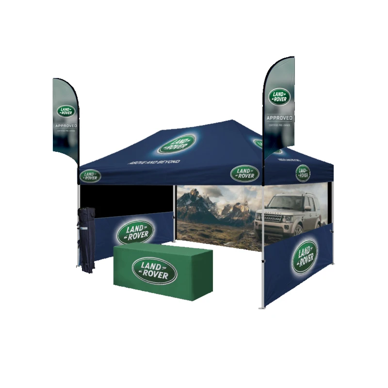 Free Design 3x3 aluminum  Frame Quick Folding Exhibition Tent  Manufacturing aluminum tent