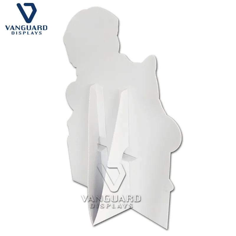 Promotional Movie Life Custom Cardboard Cutout Shape Die Cut Standee Advertising Corrugated Paper