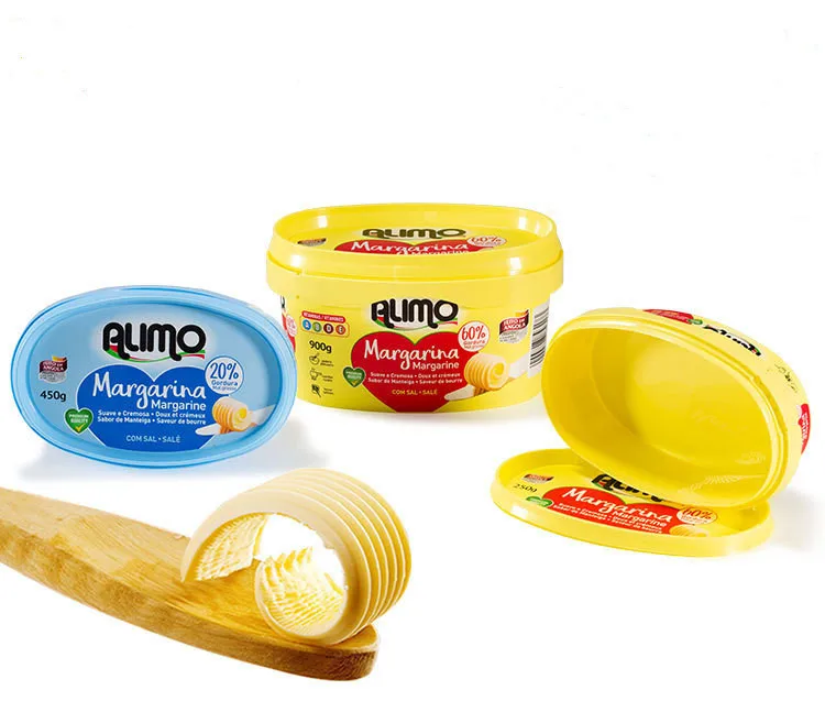 Custom margarine Plastic Cup automatic gravure printer IML label printing In Mold Labeling Waterproof Custom Logo stickers