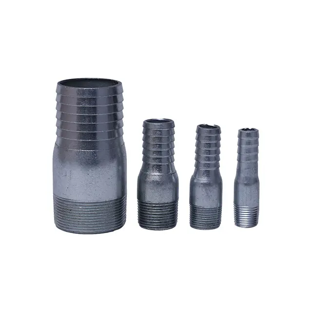 Factory supply quick delivery good price  gi pipe fitting  galvanized  carbon steel hose nipple