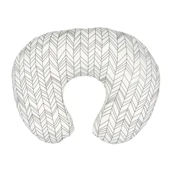 Baby Nursing Soft Pillow Cover U Shaped Pillowcase Sofa Cushion Cover Kids Feeding Waist Pillowcase