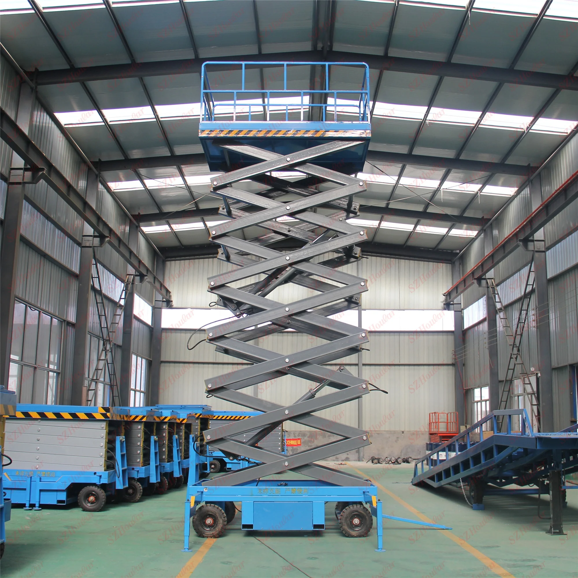 lift up table scissor work platform mechanism hydraulic table lift mechanism 500KG scissor table lift 10m
