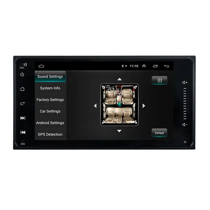 2 Din 7inch Car Radio Android Double Din Touch Screen Car Player Autoradio Audio Stereo Head Unit For Toyota RAV4 COROLLA