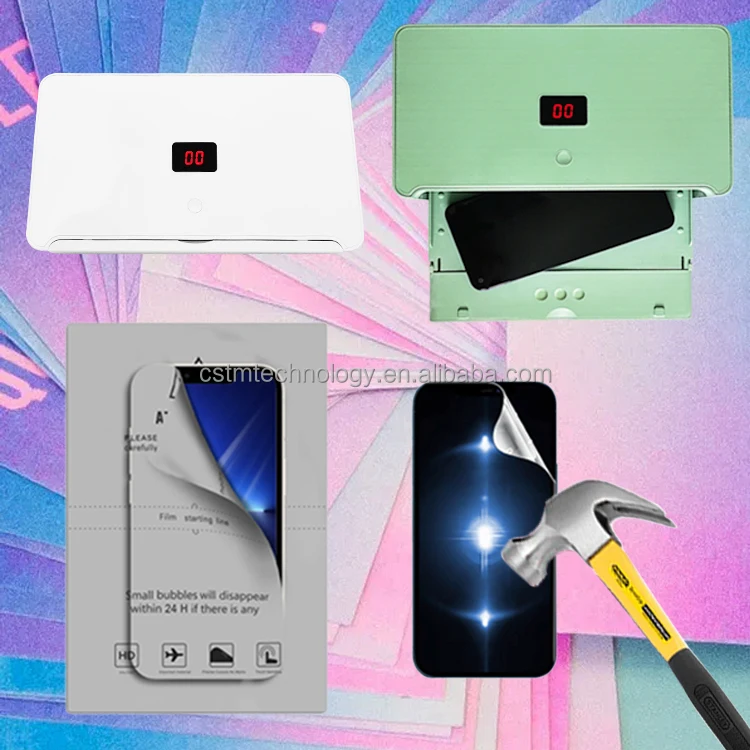 High Intensity LED UV Curing Machine For iPhone 13 Screen Protector Mini Glue Curing Light Machine LCD Screen Glass UV Lamp Box