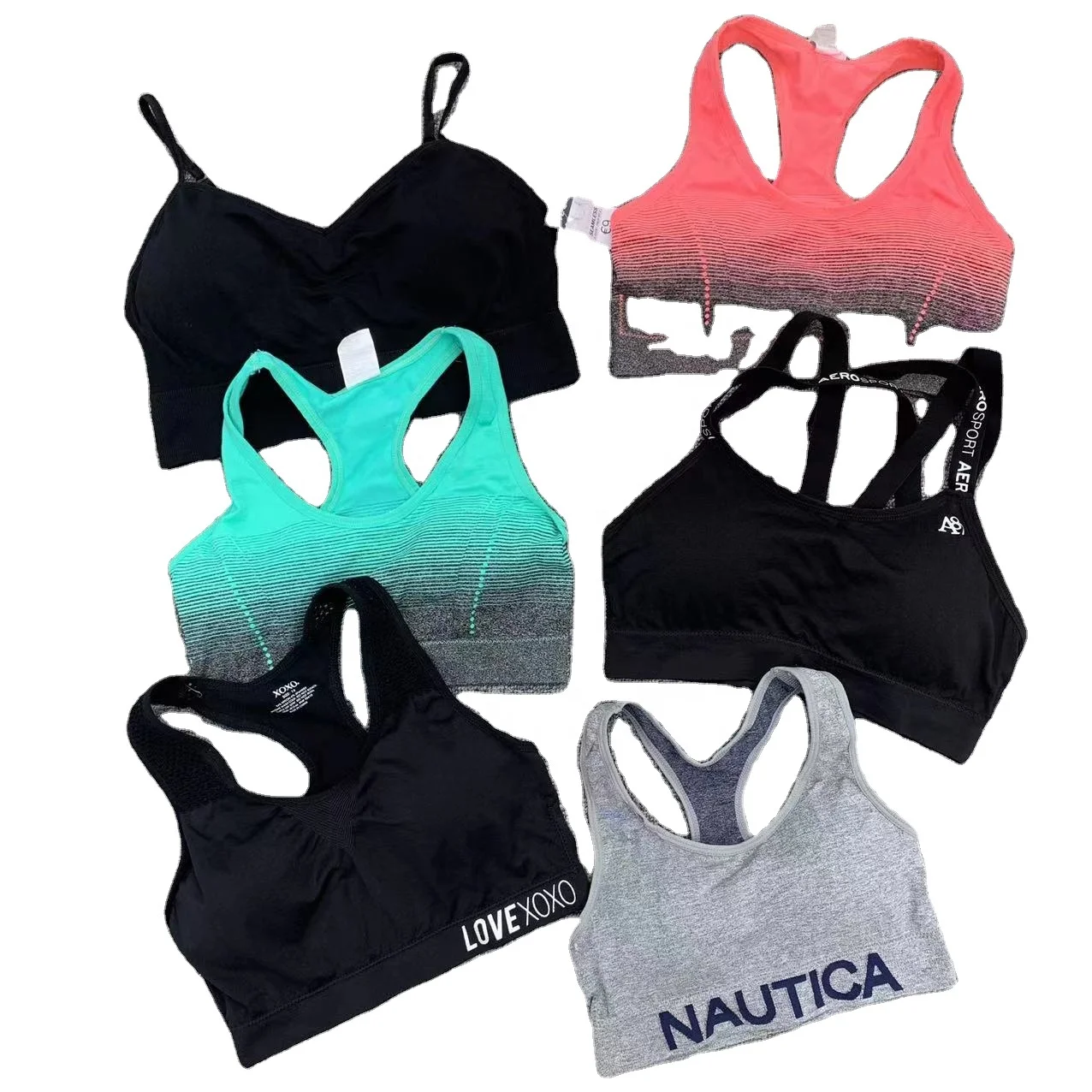 Women high impact comfortable solid color sports bra fitness gym top Sports Bra Azerbaijan Bangladesh
