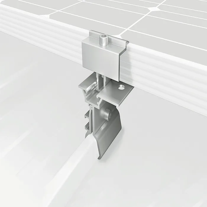 adjustable c steel channel 1kw solar panel kit bracket fixing clamp mount bracket aluminium solar panel mount rail