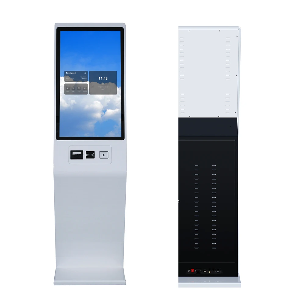 Hot Sales 32 43 Inch All In One Android Window System POS Touch Screen Self Service Kiosk For Store Government Hotel