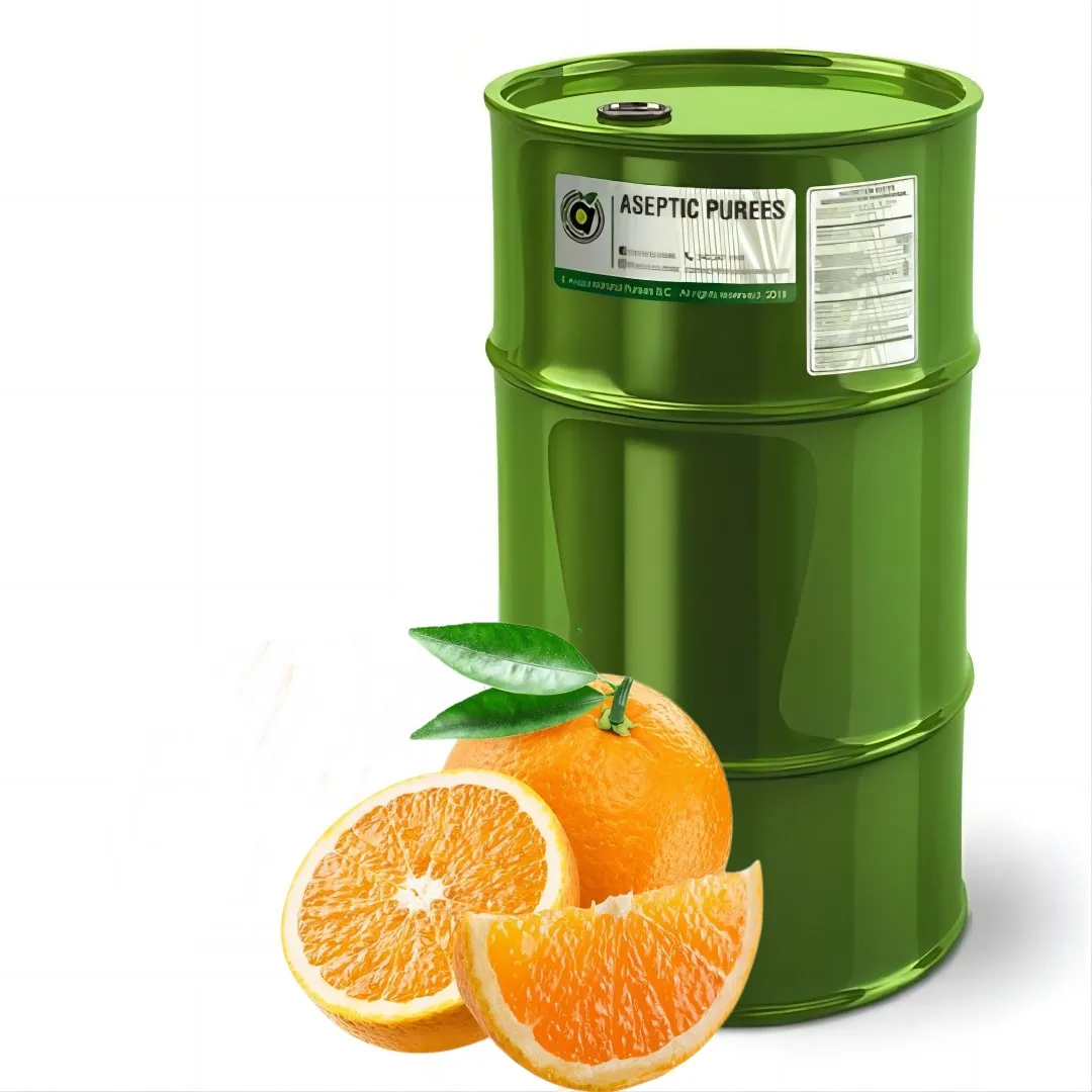 Brix 66 TA 3.0 aseptic bag drum 200kg Pure Natural Beverage drink raw material fruit Puree pulp orange juice concentrate