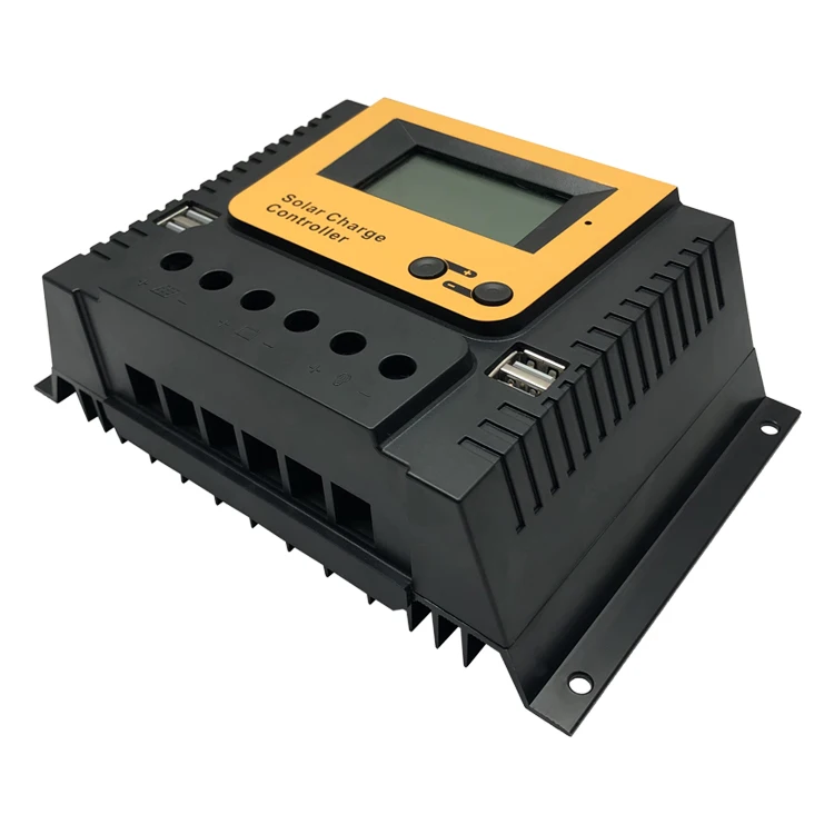 Kungf Solar PWM 50a 60a Charge Controller 12V/24V/36V/48V Auto 4-Stage Charging Work with Lead Acid Gel Lithium Battery LCD WiFi