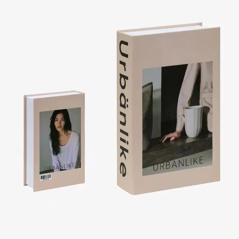 2022 Hot selling folded  decor book brand design home decoration books for home