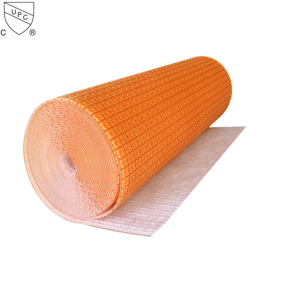 Electric Underfloor Heating Mat,Uncoupling Membrane Waterproof Easy Install Anti Crack Protect Tile Floor Warming UK NA cUPC