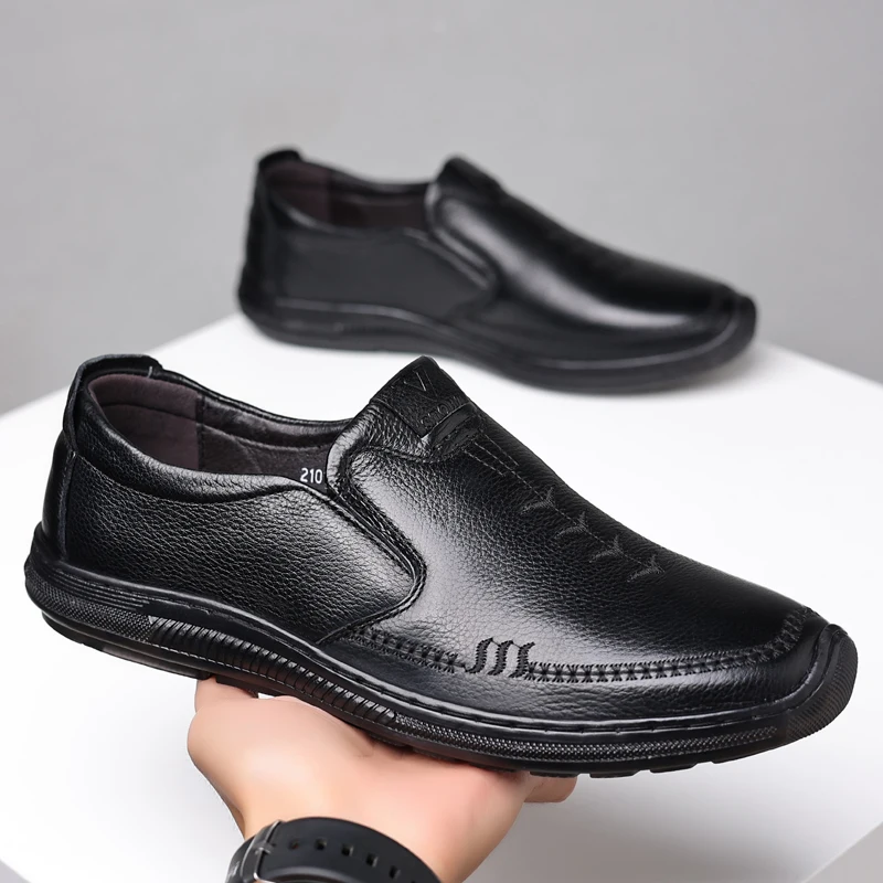 High quality Fashionable Italian Business Shoes for men GENUINE LEATHER Oxfords Dress Men Shoes