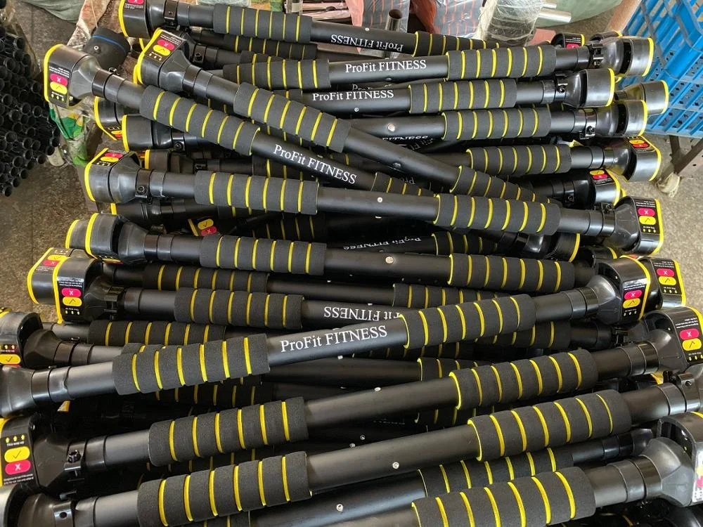 Wellshow Спортивная штанга для подтягивания вверх, дверная штанга для подтягивания верхней части тела, тренировочная штанга, безопасный фиксатор, без винтов, без инструментов, без отверстий