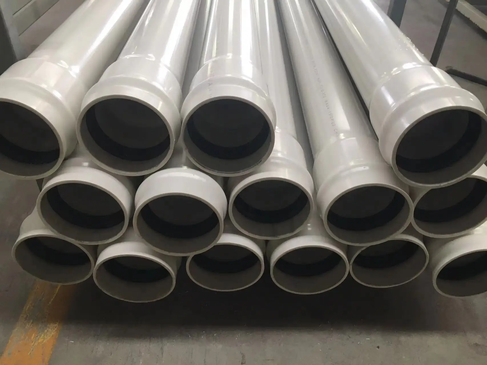 Factory Sale 4/ 6/ 8/ 10 inch Integral Rubber Gasket Bell PVC Pipe AWWA C-900 DR-14 /18/ 25