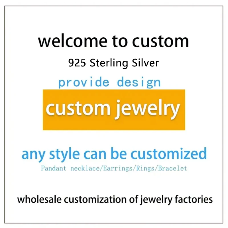 Classic Wholesale Women Four Claw Mini Earrings 925 Silver 0.2-3 Carat Black White Zircon Moissanite Stud Earrings