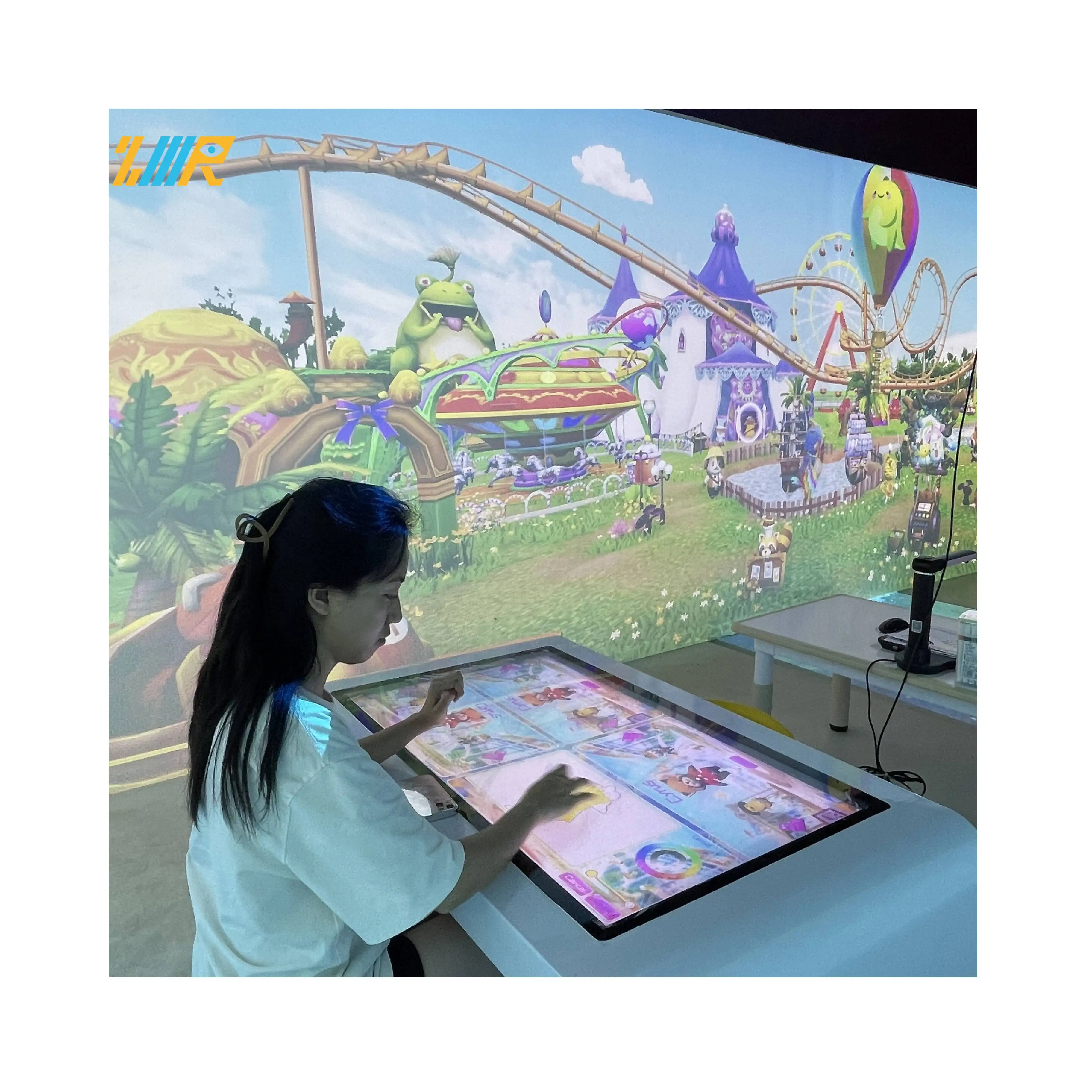Graffiti drawing 3d AR interactive projection laser long distance interactive wall projection 3d interactive projector