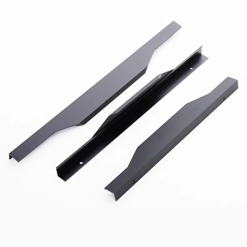 Cheap profile china wholesale cabinet handle golden furniture aluminum alloy simple hardware for wardrobe pulls bedroom