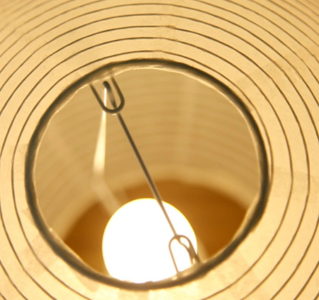 Nordic Modern LED Night Lighting Table Lamp Switch Control Paper Lantern for Living Study Bedroom Bedside Bed Room