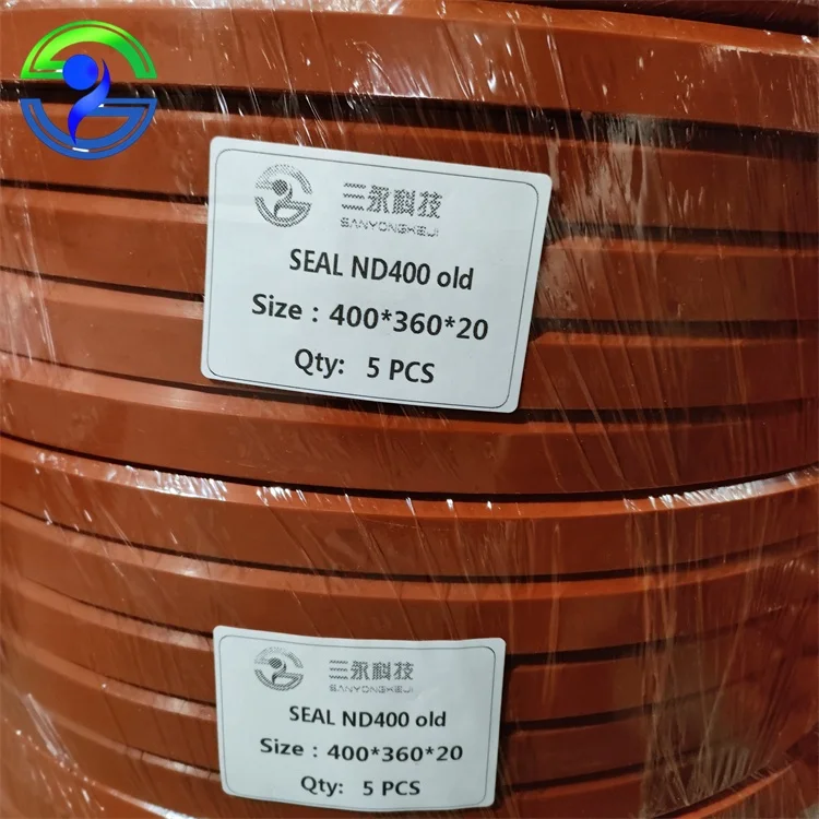 Seal ND400  old type 400*360*20 Silicone rubber sealing ring valve special sealing gasket