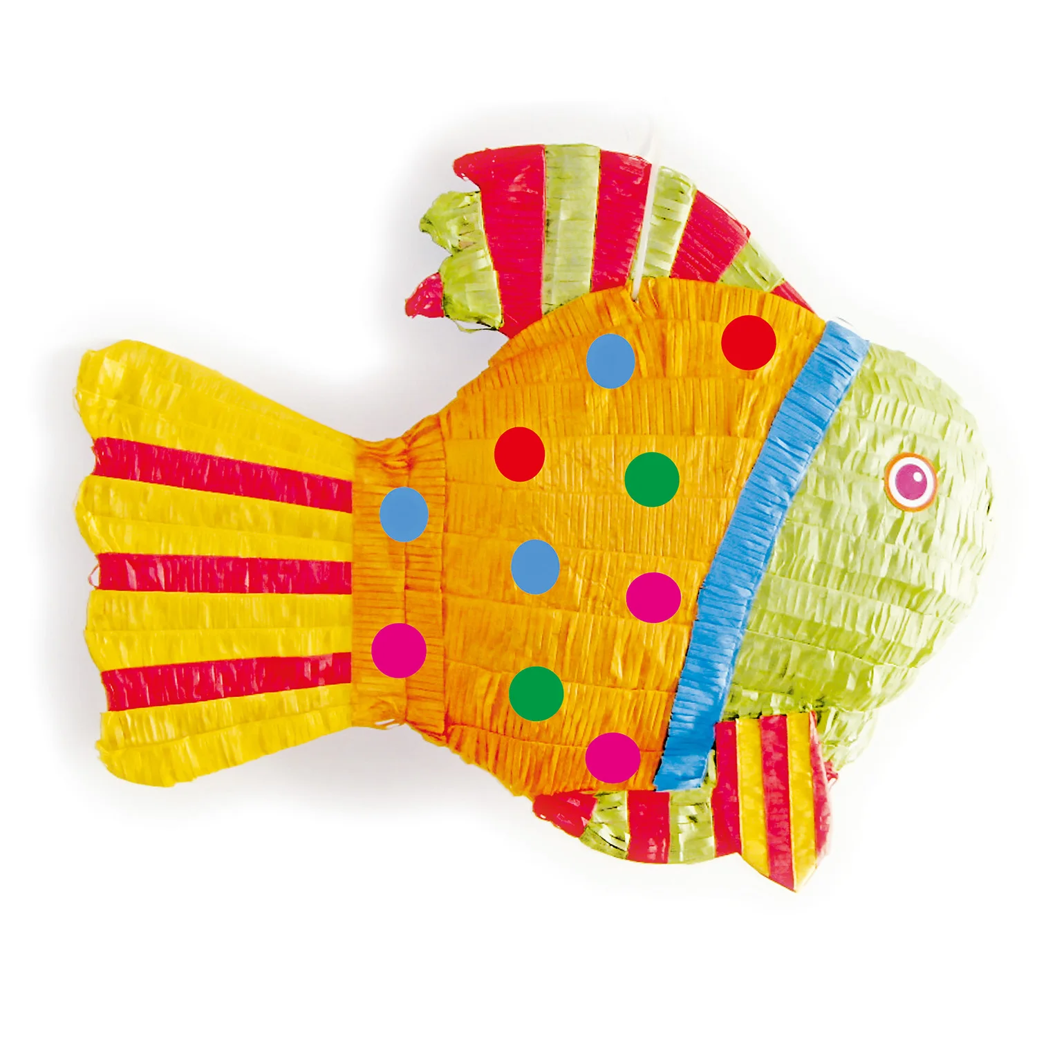 Pull String Fish Pinatas for Birthday Party Fiesta Party Decorations Ocean Themed Party Supplies
