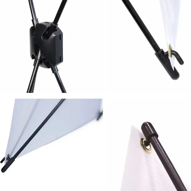 Outdoor and indoor advertising 60cmWx160cmH promotional x banner stand
