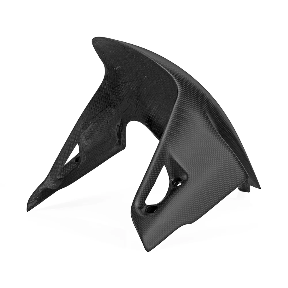 Motorcycle Carbon fiber Parts Panigale V4 Front Fender Cover Matte