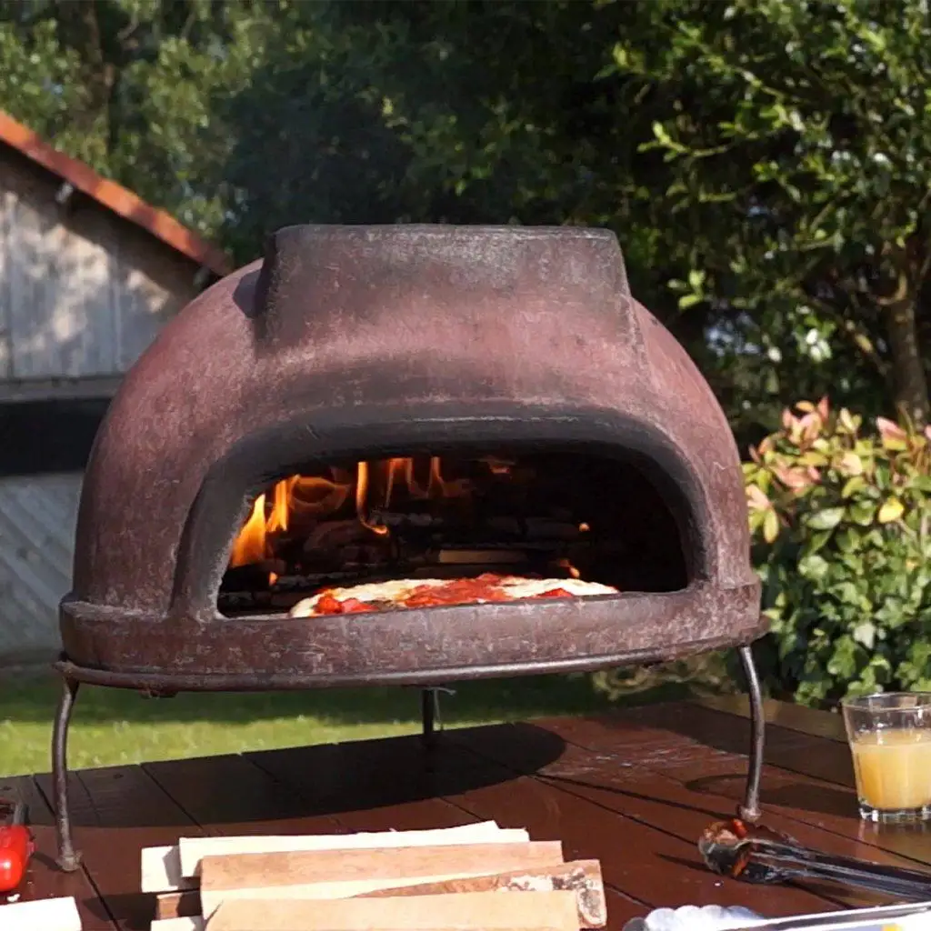 Hot Sale High Temperature Resistance BBQ Clay Mexican Wood Fired Pizza Oven