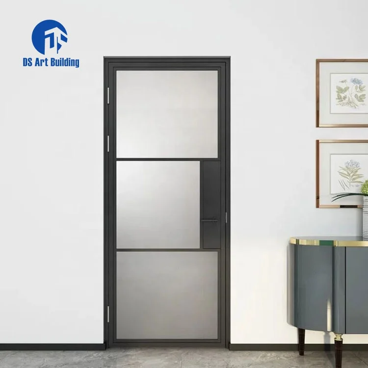 DS American Design House Kitchen Modern Lacquer Doors Interior Luxury Veneer Glass Wood Door