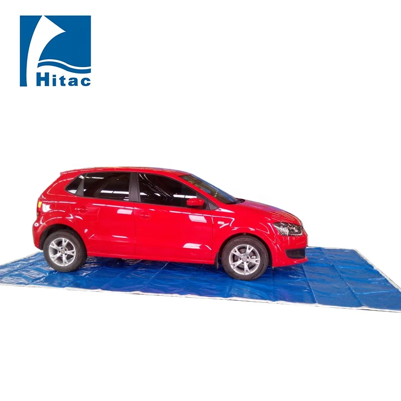 100%waterproof PVC vinyl material garage car floor  mat for snow oils mud