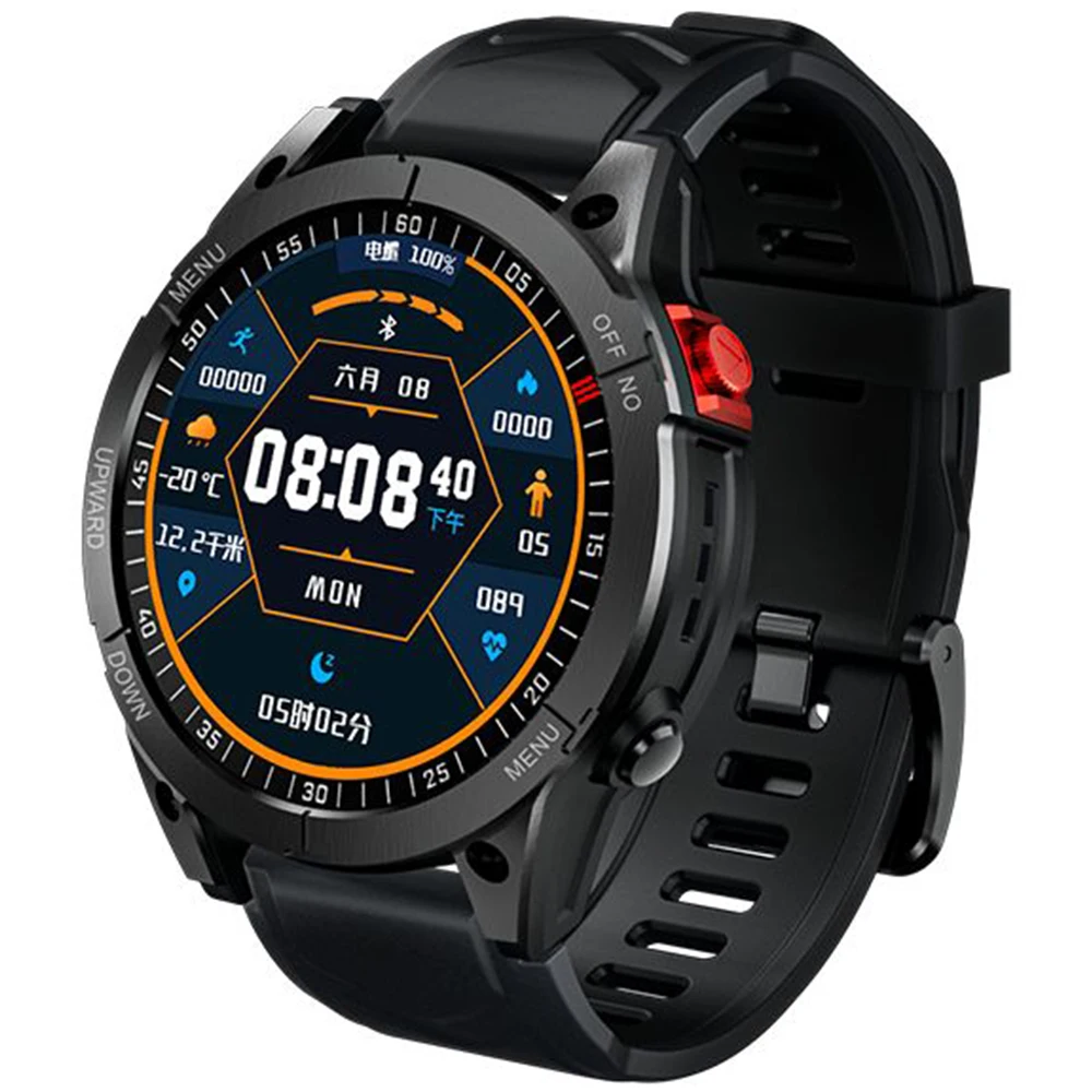 VALDUS Fashion Sports Wrist TFT Full Touch Screen Password Lock Protection Smart Watch Digital GS Fenix 7