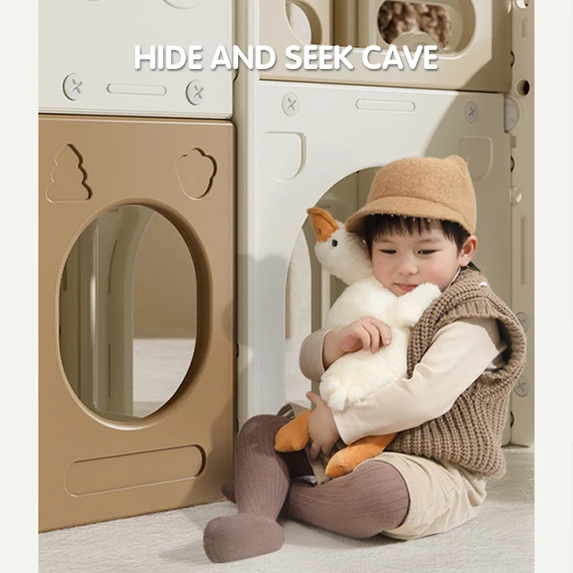 Kids Slide Swing Baby Sliding Toys Custom Equipment Children Toddler Plastic Amusement Park