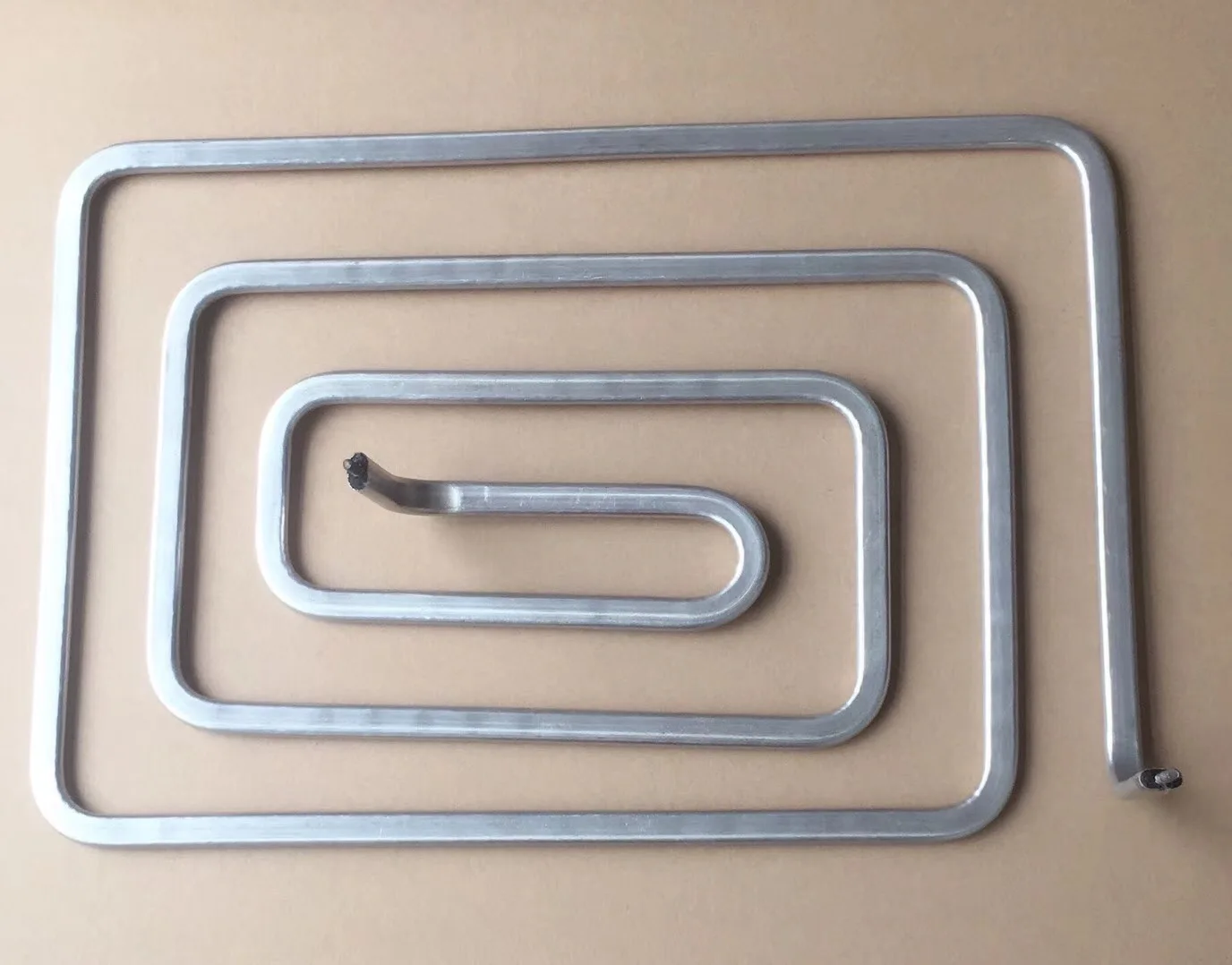 Anti Corrosion Tubular Heating Element Coated Ptfe Immersion Water Heater For Electroplating Industry