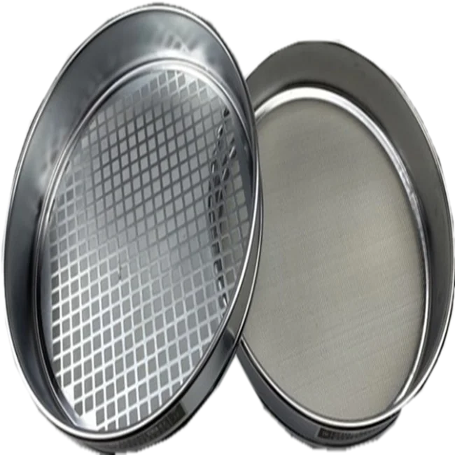 ASTM standard lab woven wire mesh stainless steel copper test sieve for soil testing