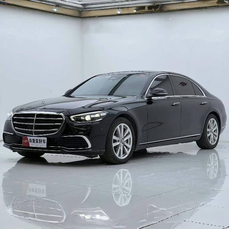 Подержанный роскошный автомобиль Mercedes-Benz S-Class 2024 S 400 L бизнес б/у benz с хорошим состоянием из Китая