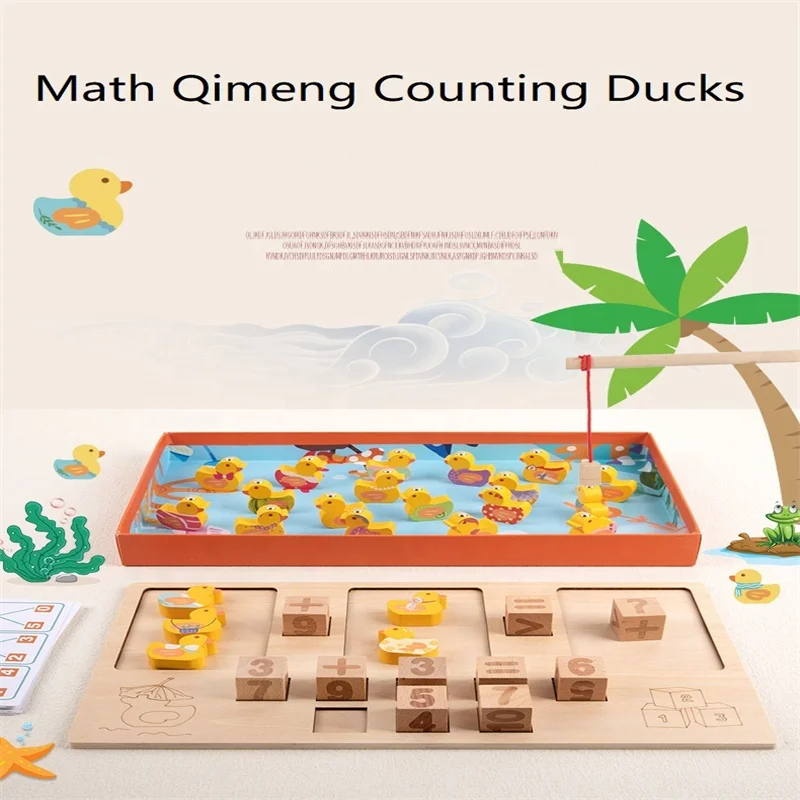 Montessori Go Fishing Game Bath Toy For Toddler Kids Magnetic Fishing Magnet Fish Child Play Table Toy For Boys