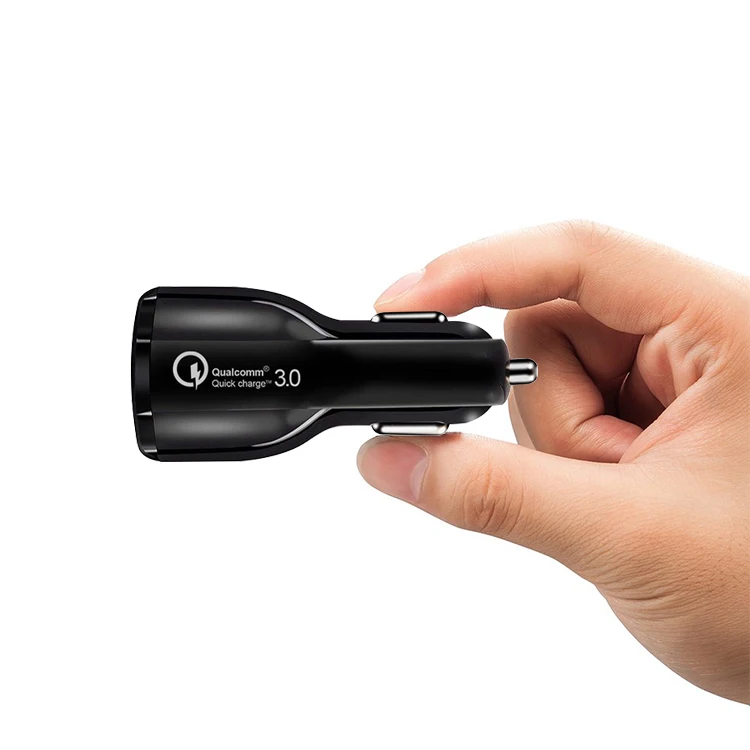 Высокое качество 2 USB 3 0 Быстрая зарядка Адаптивная быстрая автомобильное зарядное