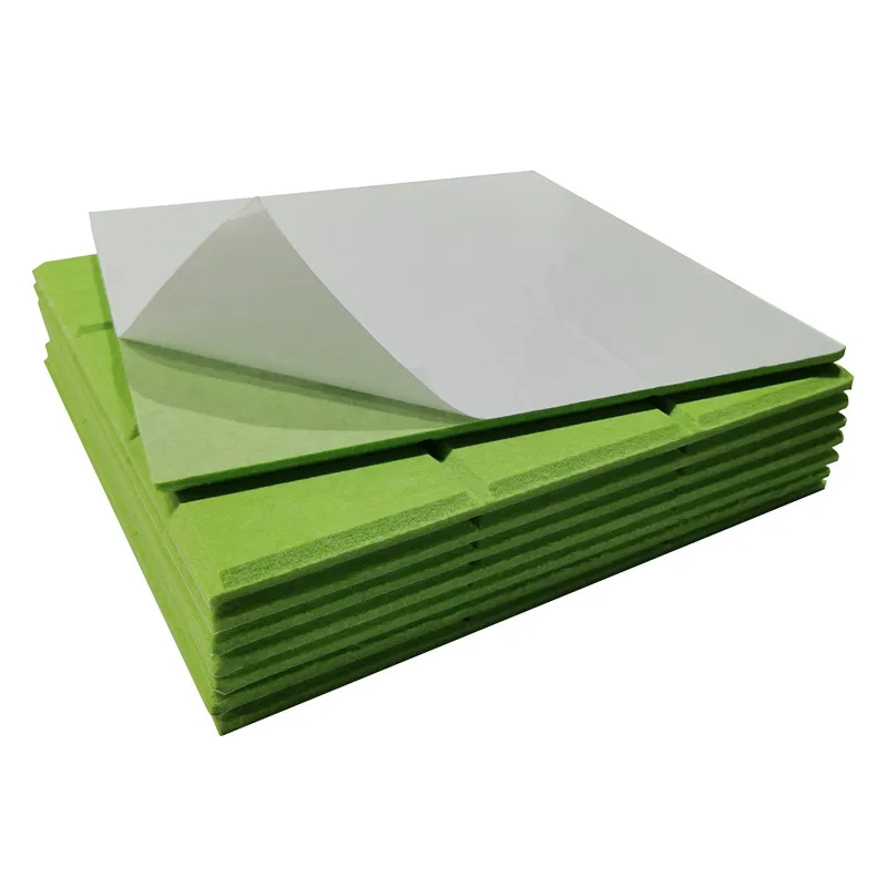 Hot Sale Fire Retardant High Density Soundproofing Polyester Fiber Sound-absorbing Board