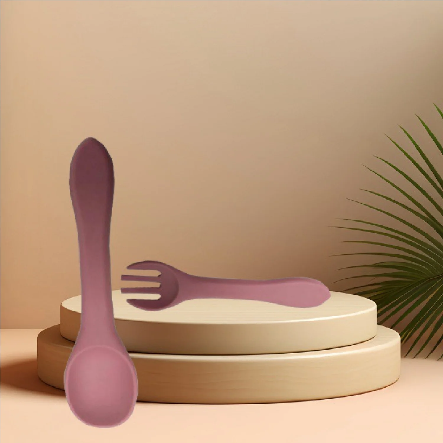 Silicone Feeding Spoon For Elderly Who Are Difficult To Feed