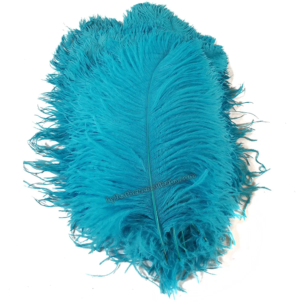 Wholesale DIY Artificial Feather Carnivel Costumes 24-26 Inch Dyed Black Plumes Large White Ostrich Feathers For Sale