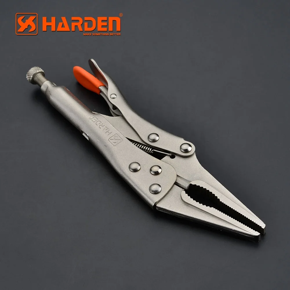 Multi Functional Professional Alloy Steel Long Nose Straight Jaw Locking Pliers