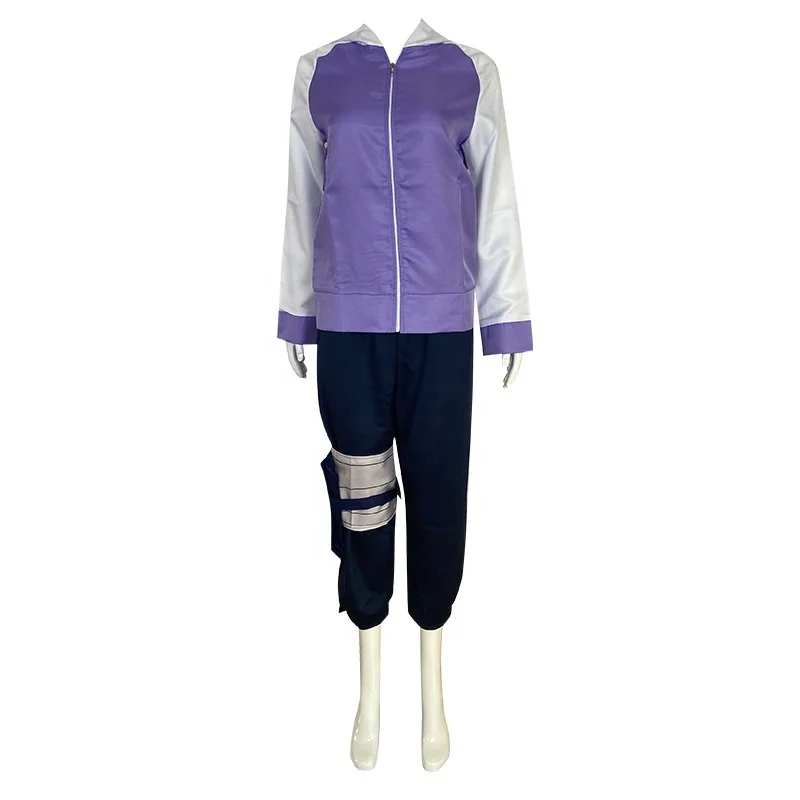 Chinese Factory Anime Clothing Adult Halloween Costumes Japanese Hinata Hyuga Cosplay Full Set Costume