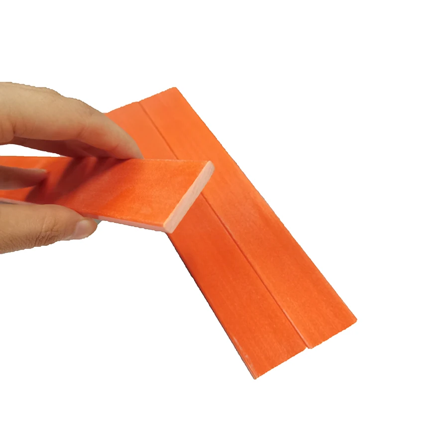 Unsaturated Vinyl Epoxy Resin Fiberglass Products Flat Strip FRP Pultruded Profile