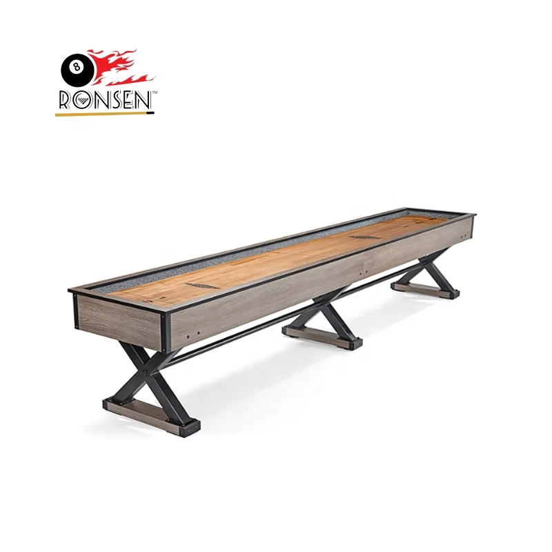 Popular 9ft/12ft/14ft/16ft/18ft/20ft/22ft Indoor or Outdoor Sports Game Shuffleboard Table for Sale in German